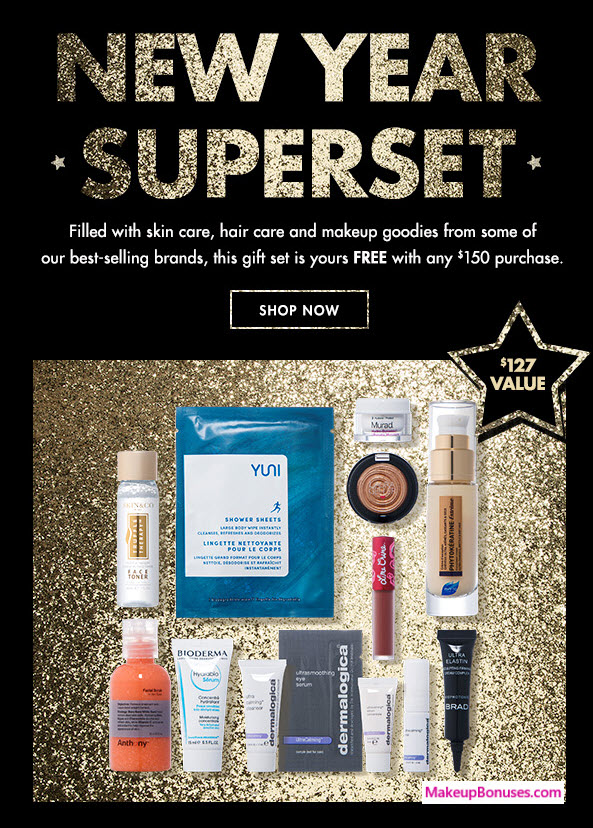 Receive a free 13-pc gift with $150 Multi-Brand purchase