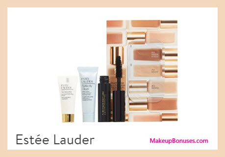Receive a free 4-pc gift with $45 Estée Lauder purchase