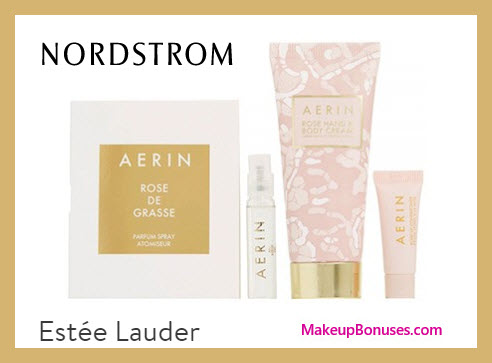 Receive a free 3-pc gift with $35 Estée Lauder purchase