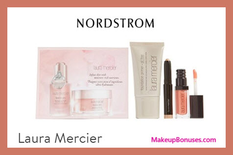 Receive a free 4-pc gift with $125 Laura Mercier purchase