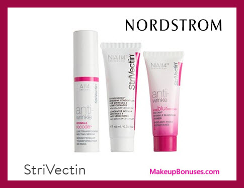 Receive a free 3-pc gift with $89 StriVectin purchase