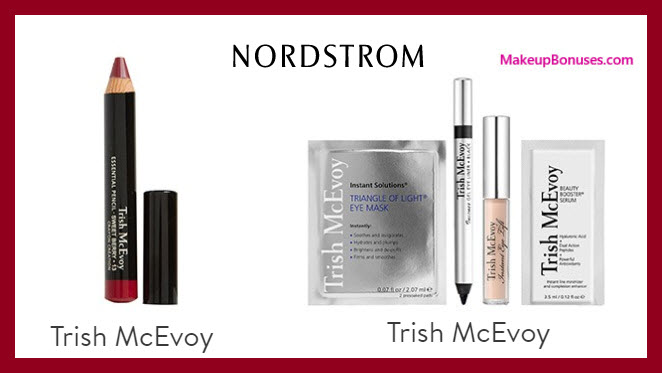 Receive a free 5-pc gift with $100 Trish McEvoy purchase