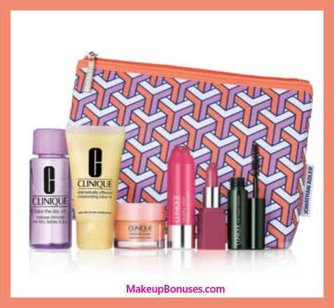 Receive a free 7-pc gift with $35 Clinique purchase