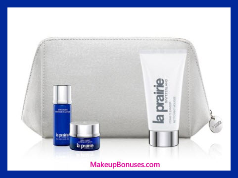 Receive a free 4-pc gift with $400 La Prairie purchase