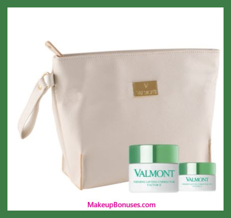 Receive a free 3-pc gift with $800 Valmont purchase