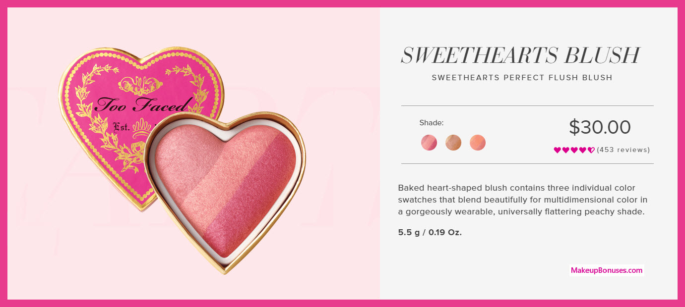 Sweethearts Perfect Flush Blush - MakeupBonuses.com