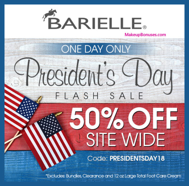 Barielle Sale - MakeupBonuses.com