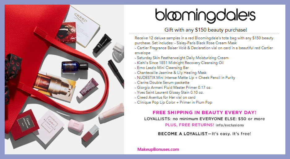 Receive a free 13-pc gift with $150 Multi- Brand purchase
