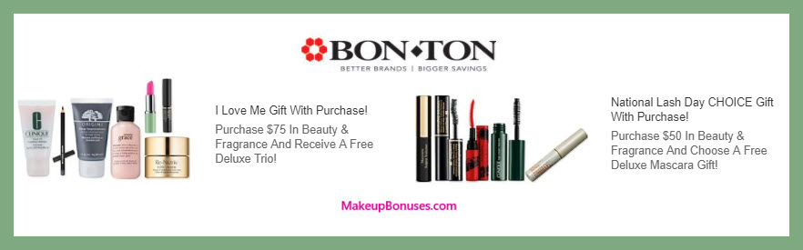 Receive your choice of 3-pc gift with $75 Multi- Brand purchase