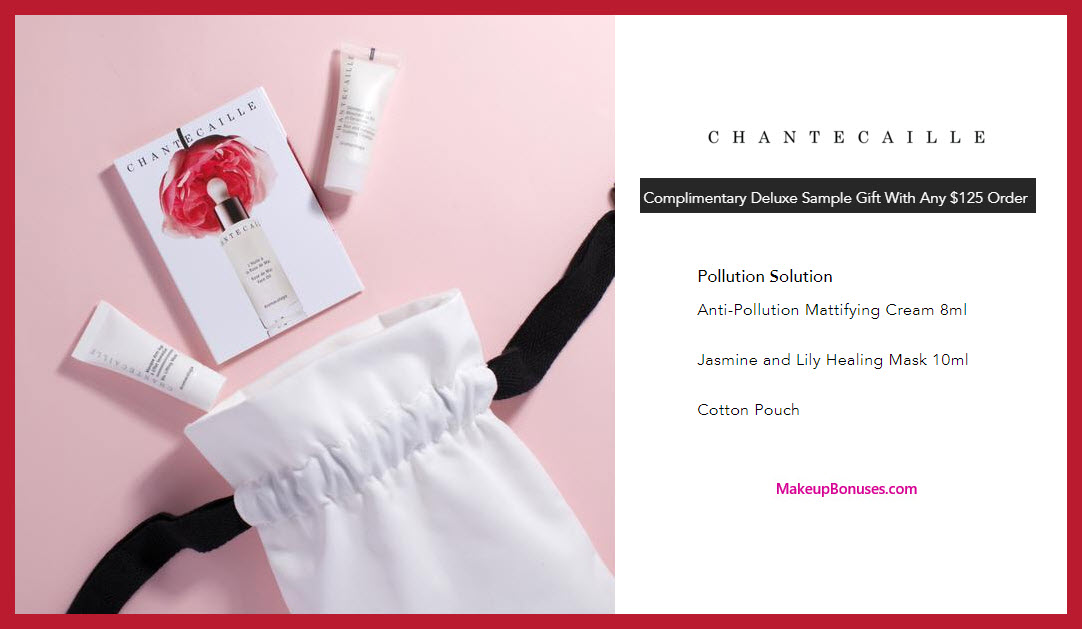 Receive a free 3-pc gift with $125 Chantecaille purchase