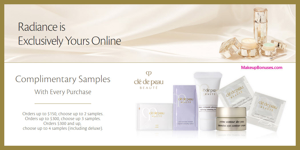 Receive your choice of 3-pc gift with $150 Clé de Peau Beauté purchase