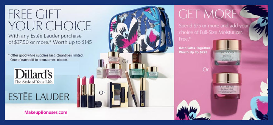 Receive a free 7-pc gift with $37.5 Estée Lauder purchase