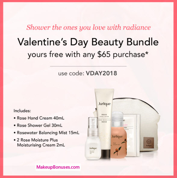 Receive a free 5-pc gift with $65 Jurlique purchase