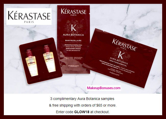 Receive a free 3-pc gift with $65 Kérastase purchase