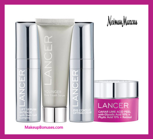 Receive a free 4-pc gift with $200 LANCER purchase