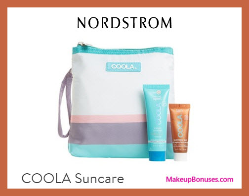 Receive a free 3-pc gift with $40 COOLA purchase