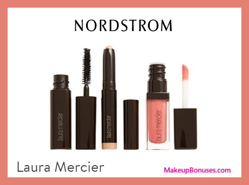 Receive a free 3-pc gift with $75 Laura Mercier purchase