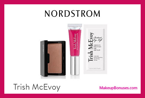 Receive a free 3-pc gift with $75 Trish McEvoy purchase