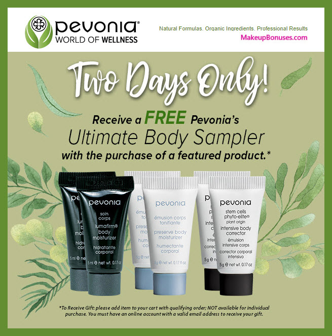 Receive a free 6-pc gift with featured product purchase