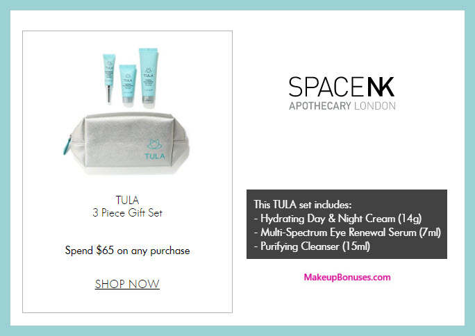 Receive a free 4-pc gift with $65 Multi-Brand purchase