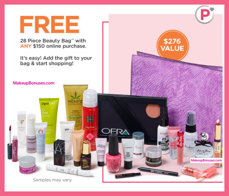 Receive a free 28-pc gift with Platinum or Diamond Member $150+ purchase