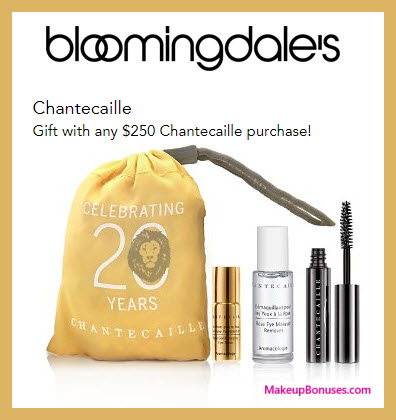 Receive a free 4-pc gift with $250 Chantecaille purchase