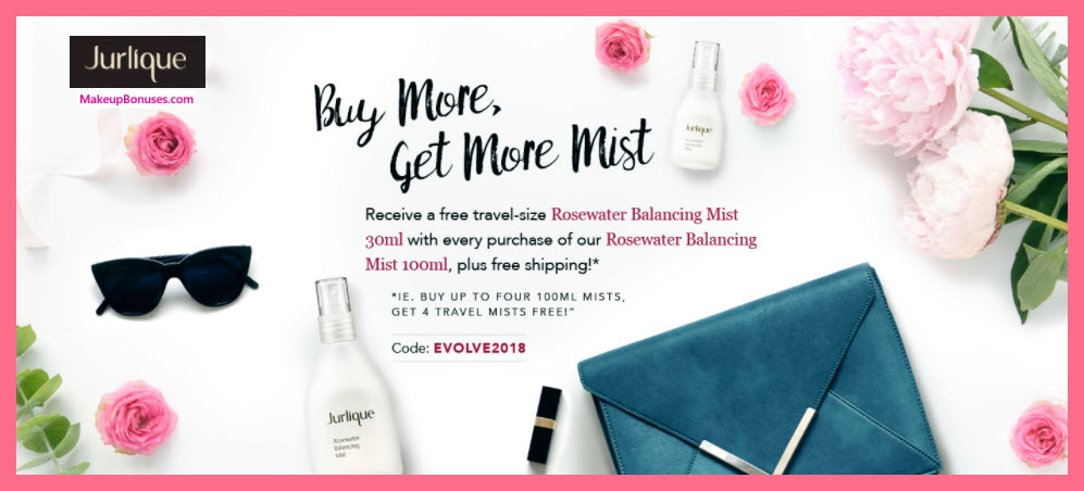 Receive a free 4-pc gift with 4 Rosewater Balancing Mist 100ml purchase