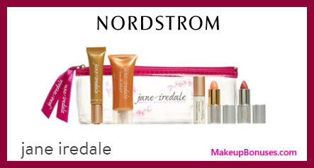 Receive a free 6-pc gift with $100 Jane Iredale purchase