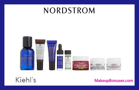 Receive a free 8-pc gift with $125 Kiehl's purchase