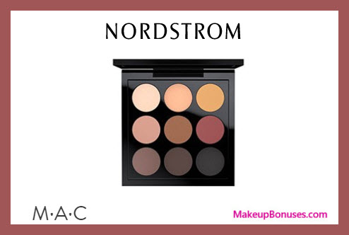 Receive a free 9-pc gift with $65 MAC Cosmetics purchase