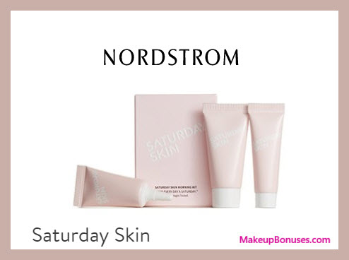 Receive a free 3-pc gift with $35 Saturday Skin purchase