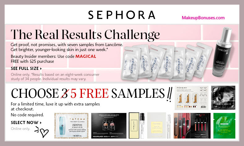 Receive a free 7-pc gift with $25 Multi-Brand purchase