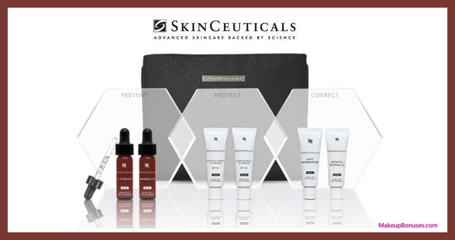Receive your choice of 4-pc gift with $185 SkinCeuticals purchase