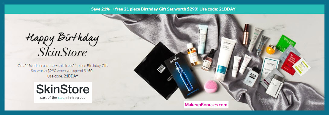 Receive a free 21-pc gift with $150 Multi- Brand purchase