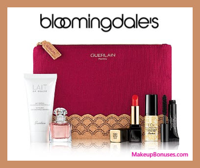Receive a free 6-pc gift with $300 Guerlain purchase