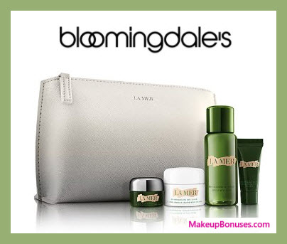 Receive a free 5-pc gift with $300 La Mer purchase