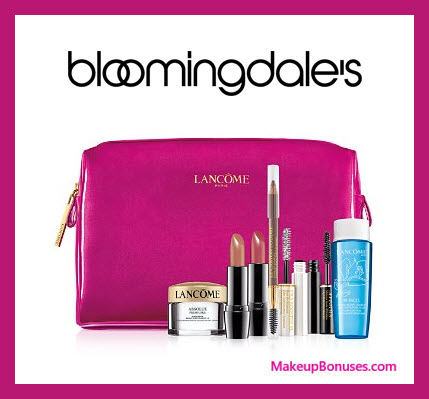 Receive a free 5-pc gift with $55 Lancôme purchase