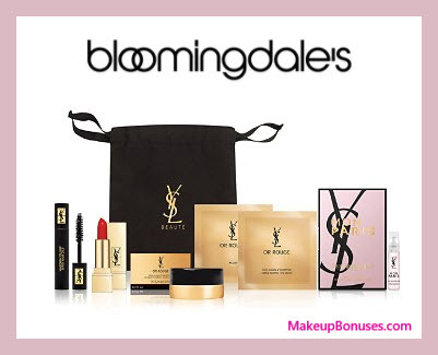 Receive a free 7-pc gift with $125 Yves Saint Laurent purchase