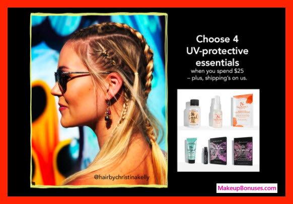 Receive your choice of 4-pc gift with $25 Bumble and bumble purchase