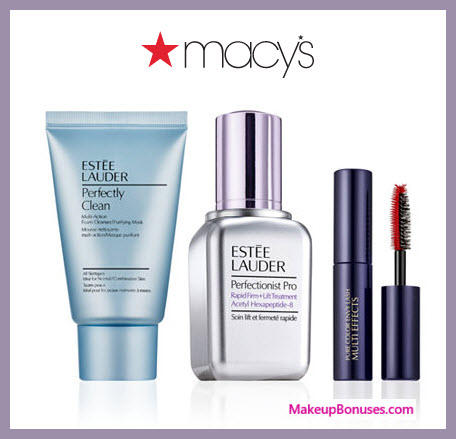 Receive a free 3-pc gift with $55 Estée Lauder purchase