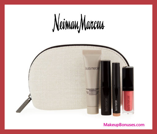 Receive a free 5-pc gift with $125 Laura Mercier purchase