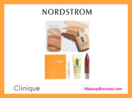 Receive a free 4-pc gift with $35 Clinique purchase