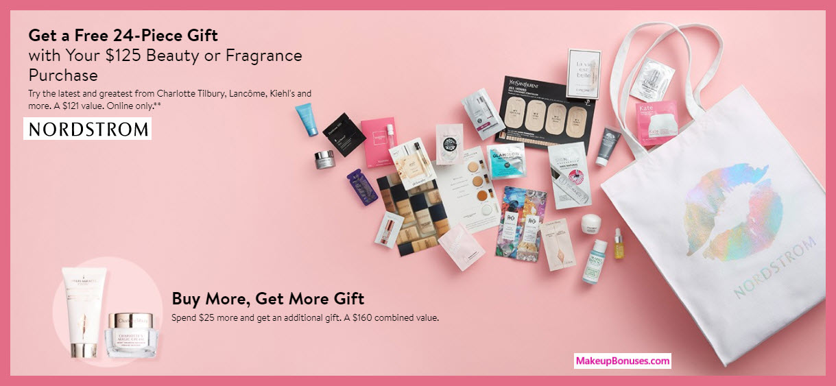 Receive a free 24-pc gift with $125 Multi-Brand purchase