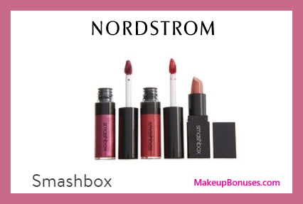 Receive a free 3-pc gift with $35 Smashbox purchase