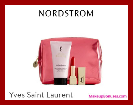 Receive a free 3-pc gift with $124 Yves Saint Laurent purchase