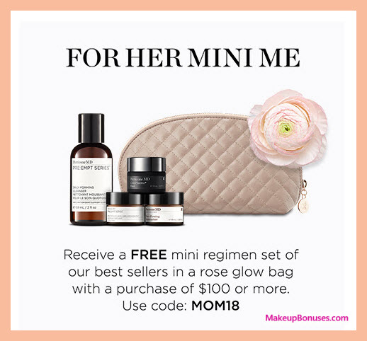 Receive a free 5-pc gift with $100 Perricone MD purchase