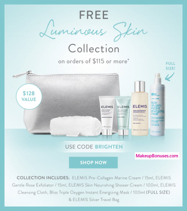 Receive a free 6-pc gift with $115 Multi-Brand purchase