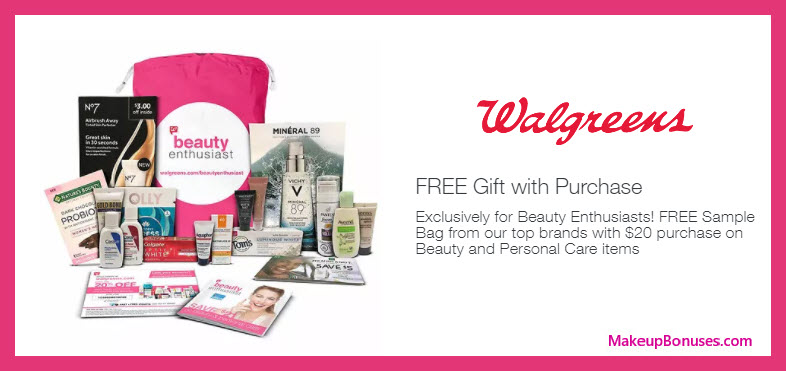 Receive a free 13-pc gift with $20 Beauty and Personal Care purchase