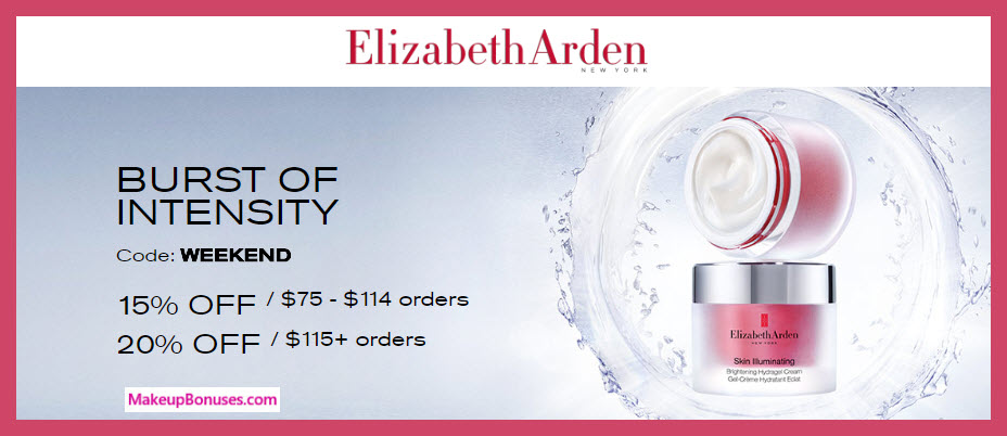 Elizabeth Arden Discount- MakeupBonuses.com