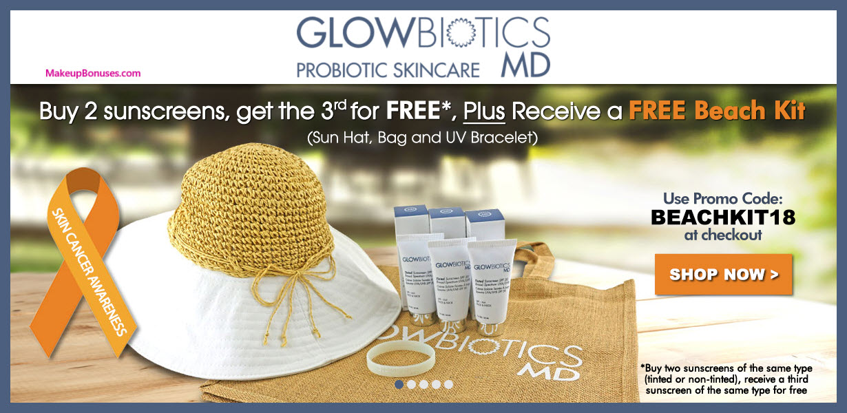 Receive a free 4-pc gift with 2 sunscreens purchase